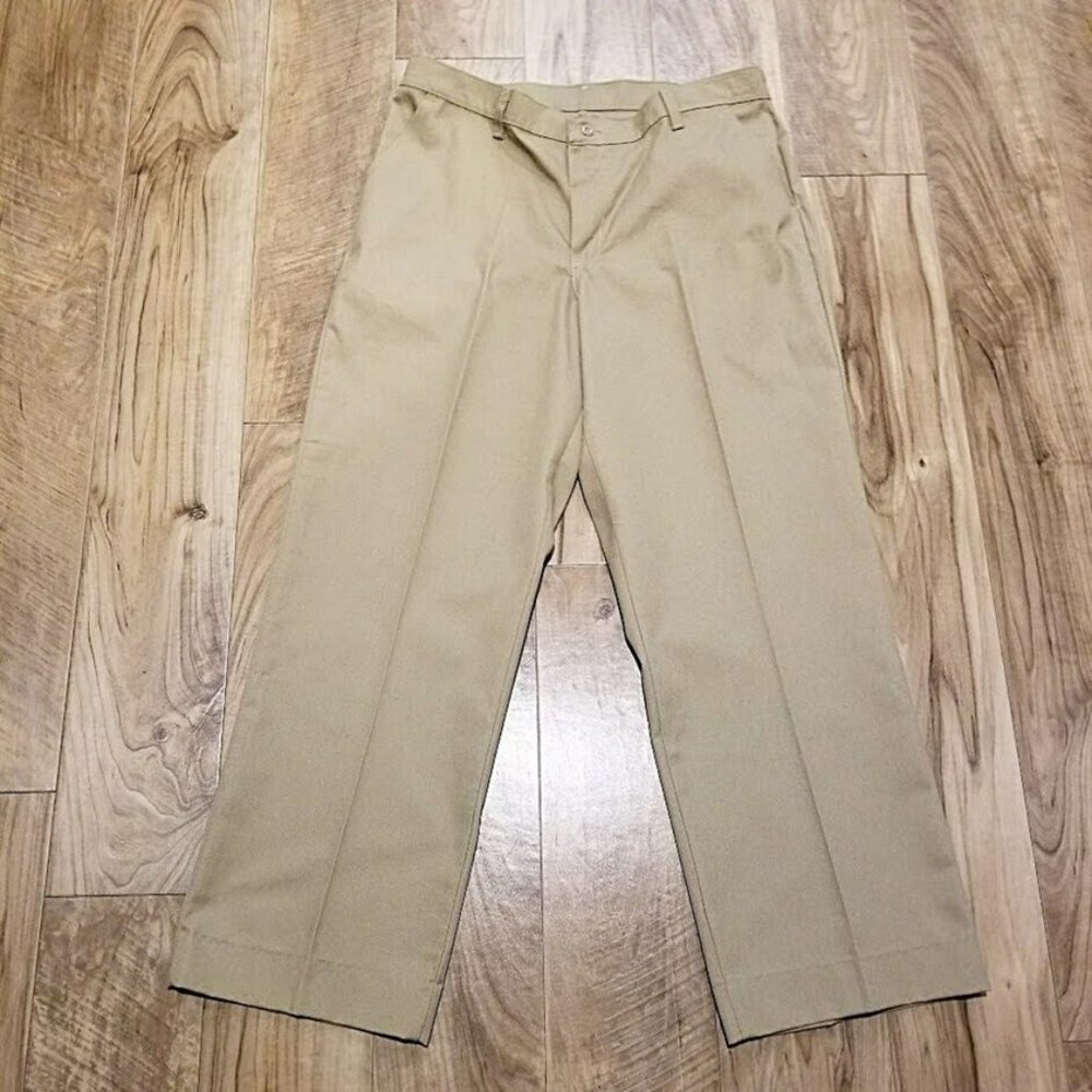 NOS Vintage Red Kap Workwear Pants Trousers 14 Womens Straight Khaki (36x28.5)